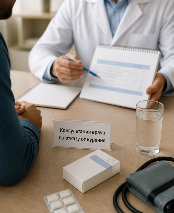Консультация врача по отказу от курения для взрослых в Комсомольске-на-Амуре